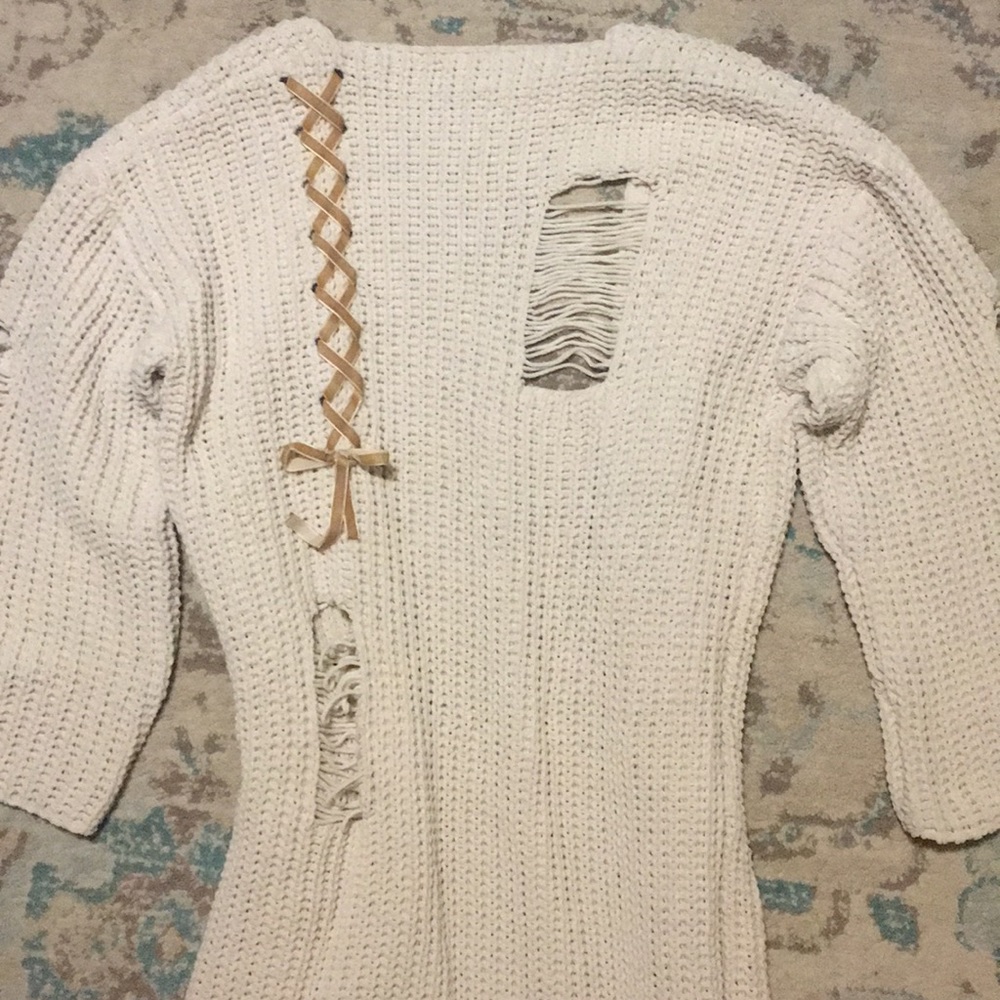 POL Distressed Cardigan - Picture 7 of 8